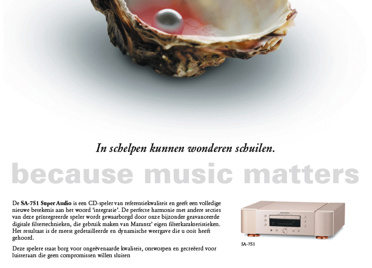 Printanzeige Marantz