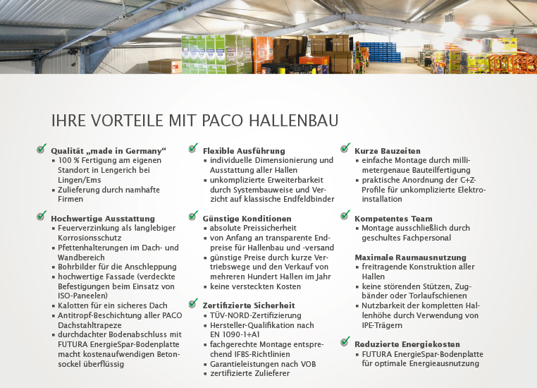 Broschüre Paco